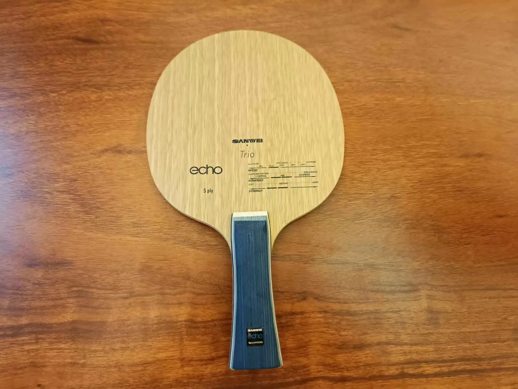 Review of SANWEI Echo Table Tennis Blade