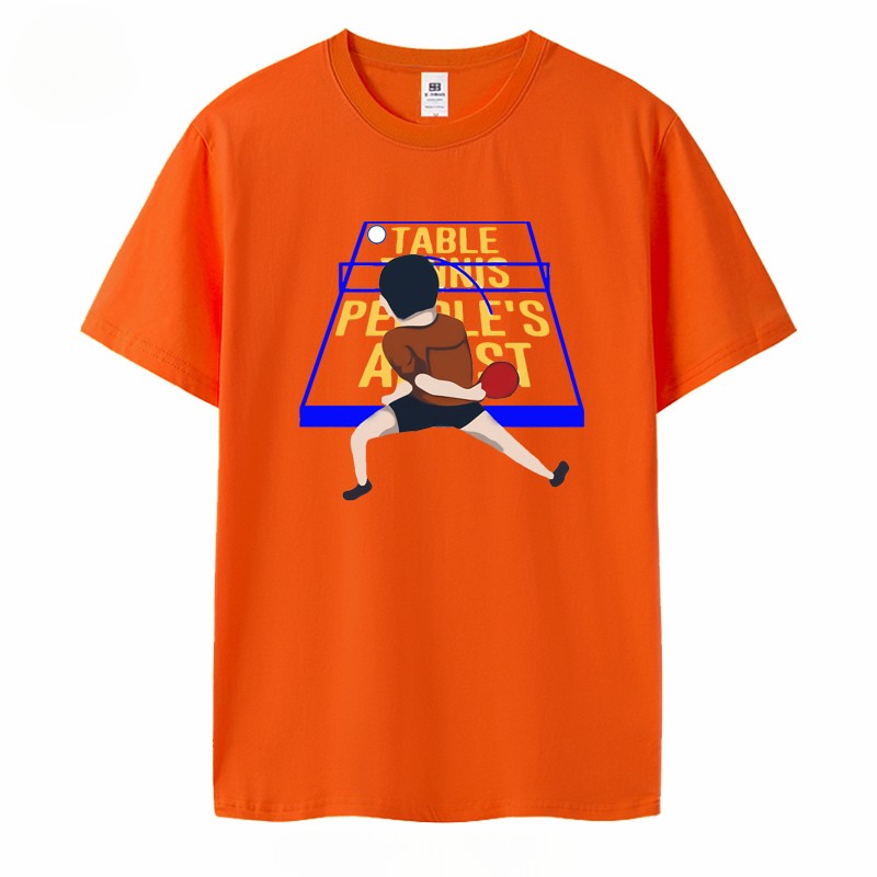 Xu Xin Same Style Table Tennis Culture Tee | Behind The Back
