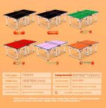 TIBHAR Mini Table Tennis Table