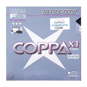Donic Coppa X1 Turbo Platin
