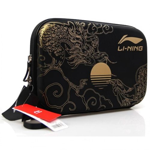 LI-NING Black Table Tennis Paddle Case ABJQ112-1
