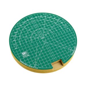 360° Rotating Table Tennis Rubber Cutting Board Set