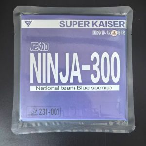 Super Kaiser Ninja 300 Table Tennis Rubber - National Team Blue Sponge