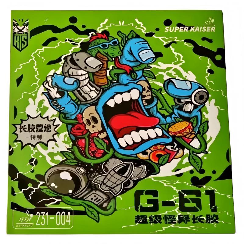 Super Kaiser G61 Long Pips Table Tennis Rubber Super Kaiser G61 Long Pips Table Tennis Rubber