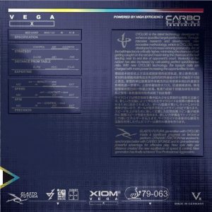 XIOM Vega X Table Tennis Rubber