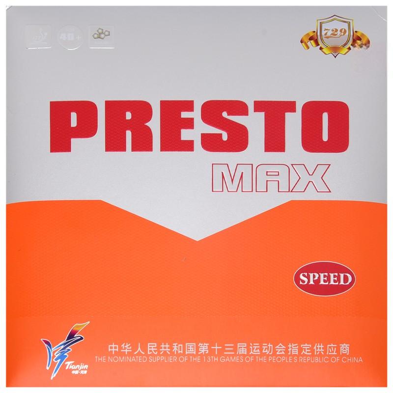 Friendship/729 Presto Max Speed Table Tennis Rubber Friendship/729 Presto Max Speed Table Tennis Rubber