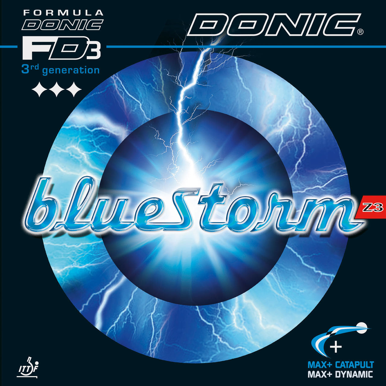 DONIC Bluestorm Z3 Table Tennis Rubber DONIC Bluestorm Z3 Table Tennis Rubber