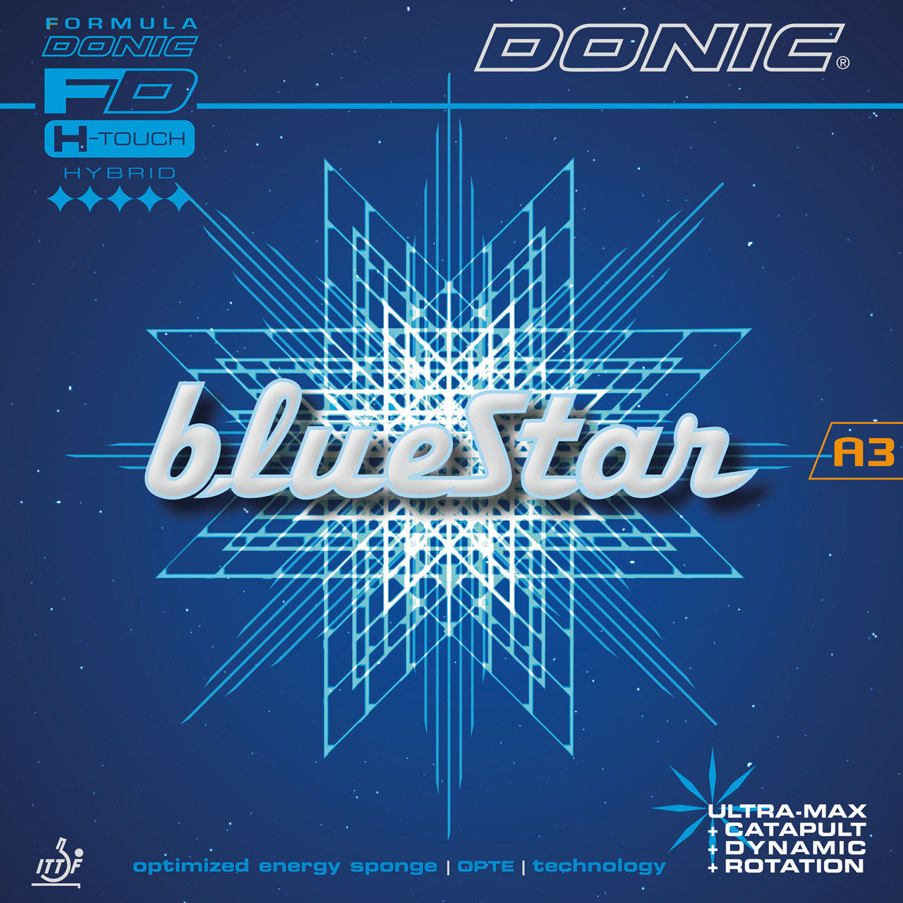 DONIC BlueStar A2 Table Tennis Rubber DONIC BlueStar A2 Table Tennis Rubber